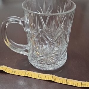 Crystal Clear Glass Mug